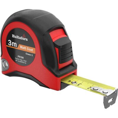 Hultafors, Längenmesswerkzeug, Kurzes Stahlband PR 3M, Klasse 1. 3m gelbes Stahlband 19mm breit (3 m) Hultafors, Längenmesswerkzeug, Kurzes Stahlband PR 3M, Klasse 1. 3m gelbes Stahlband 19mm breit (3 m)