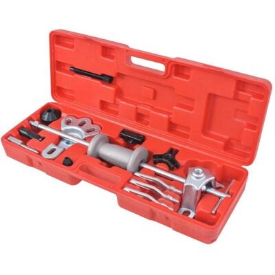 vidaXL 17-teiliges Schlittenhammer-Abzieher-Set - Autowerkzeug vidaXL 17-teiliges Schlittenhammer-Abzieher-Set - Autowerkzeug