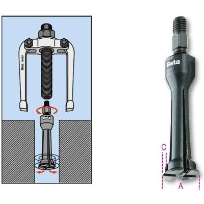 BETA, Fahrzeug Werkzeug, 015440170 1544/7-Innenabzieher 38÷45 mm BETA, Fahrzeug Werkzeug, 015440170 1544/7-Innenabzieher 38÷45 mm