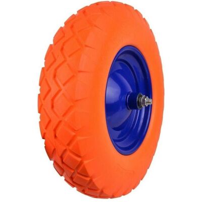 GEKO, Zubehör Gartenwerkzeug, G71024 PU Rad, 4.00–8 mit Rand, mehrfarbig GEKO, Zubehör Gartenwerkzeug, G71024 PU Rad, 4.00–8 mit Rand, mehrfarbig