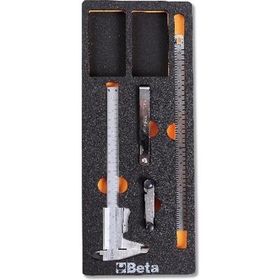 BETA, Zubehör Werkzeugaufbewahrung, 024500295 M295 Flexible vorgeformte Einsätze mit Werkzeugsortiment BETA, Zubehör Werkzeugaufbewahrung, 024500295 M295 Flexible vorgeformte Einsätze mit Werkzeugsortiment