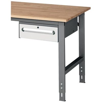 RAU, Werkbank Zubehör, Unterbauschrank H175xB440xT600mm anthrazitg / lichtg 1 Schubl. Einfachauszug (Metall) RAU, Werkbank Zubehör, Unterbauschrank H175xB440xT600mm anthrazitg / lichtg 1 Schubl. Einfachauszug (Metall)