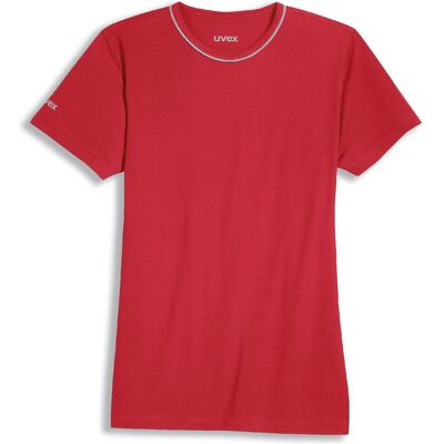 Uvex, Arbeitsoberteil, T-Shirt 98174 rot L (L) Uvex, Arbeitsoberteil, T-Shirt 98174 rot L (L)