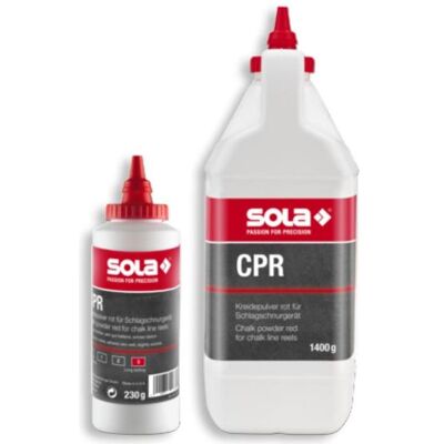 Sola, Anreisswerkzeug, 66152201 CPR Schlagschnur Pulver rot 1400gr Sola, Anreisswerkzeug, 66152201 CPR Schlagschnur Pulver rot 1400gr
