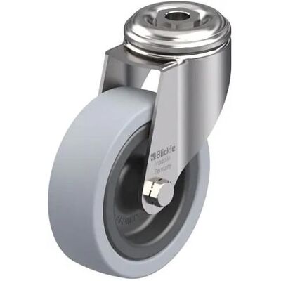 Blickle, Möbelrollen, LKRXA-VPA 101G, Roller, 275 kg, Grau, Stahl, Deutschland, 1 Stück(e), 133 mm Blickle, Möbelrollen, LKRXA-VPA 101G, Roller, 275 kg, Grau, Stahl, Deutschland, 1 Stück(e), 133 mm