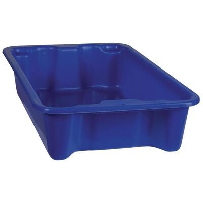 HP Autozubehör, Lagerbehälter, Drehstapelbehälter PP blau L590xB380xH135mm HP Autozubehör, Lagerbehälter, Drehstapelbehälter PP blau L590xB380xH135mm