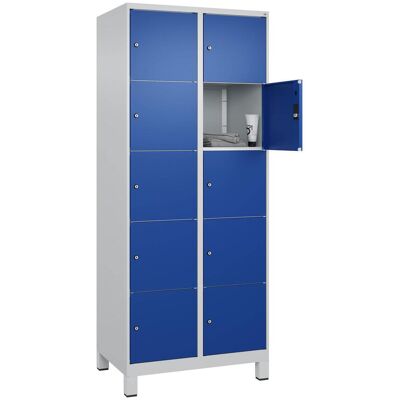 C+P, Werkstattschrank, Fächerschrank Classic Plus, 5 Fächer übereinander, Abteilbreite 40 cm, mit Füssen (80 cm, 195 cm) C+P, Werkstattschrank, Fächerschrank Classic Plus, 5 Fächer übereinander, Abteilbreite 40 cm, mit Füssen (80 cm, 195 cm)