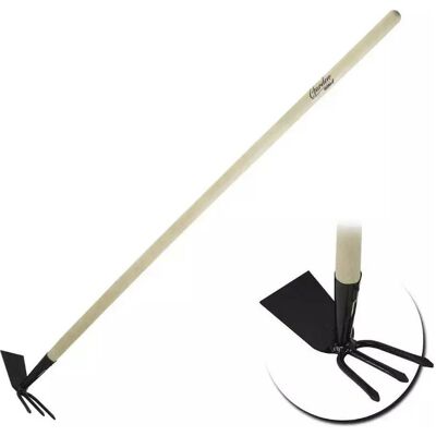 Dedra, Gartenhandwerkzeug, Gerade Hacke mit Gabel, Länge 113 cm Dedra, Gartenhandwerkzeug, Gerade Hacke mit Gabel, Länge 113 cm