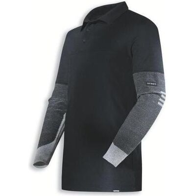 Uvex, Arbeitsoberteil, H-Poloshirt 7927/schwarz (5XL) Uvex, Arbeitsoberteil, H-Poloshirt 7927/schwarz (5XL)