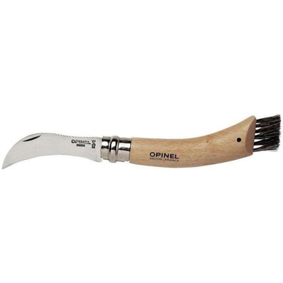 Opinel, Mehrzweckmesser, No 08 Pilzmesser mit Bürste & Etui (8 cm) Opinel, Mehrzweckmesser, No 08 Pilzmesser mit Bürste & Etui (8 cm)