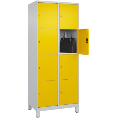 C+P, Werkstattschrank, Fächerschrank Classic Plus, 4 Fächer übereinander, Abteilbreite 40 cm, mit Füssen (80 cm, 195 cm) C+P, Werkstattschrank, Fächerschrank Classic Plus, 4 Fächer übereinander, Abteilbreite 40 cm, mit Füssen (80 cm, 195 cm)