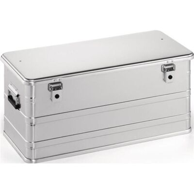 HP Autozubehör, Lagerbehälter, Aluminiumbox L782xB385xH367mm 91 l mit Klapphebelverschlüssen mit Bohrungen HP Autozubehör, Lagerbehälter, Aluminiumbox L782xB385xH367mm 91 l mit Klapphebelverschlüssen mit Bohrungen