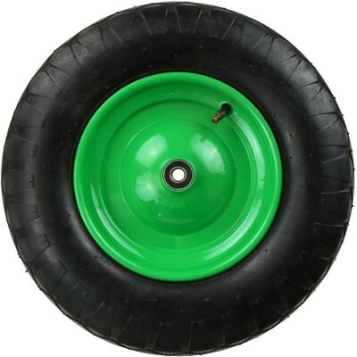 GEKO, Schubkarre, Aufblasbares Gummirad für Wagen, 390 x 97 mm GEKO, Schubkarre, Aufblasbares Gummirad für Wagen, 390 x 97 mm