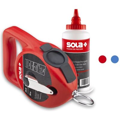 Sola Clg 30 Lineare Rolle Set Blau - Messwerkzeug Sola Clg 30 Lineare Rolle Set Blau - Messwerkzeug