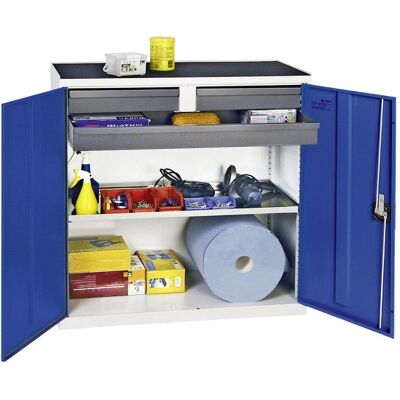 Stumpf, Werkstattschrank, Materialschrank 3000 1000x1000x500 gr/bl 2SL (100 cm, 100 cm) Stumpf, Werkstattschrank, Materialschrank 3000 1000x1000x500 gr/bl 2SL (100 cm, 100 cm)