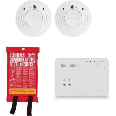 Alecto, Gefahrenmelder, Fire preventionbox (2x SA-110, 1x COA1910, 1x SB-11) Alecto, Gefahrenmelder, Fire preventionbox (2x SA-110, 1x COA1910, 1x SB-11)
