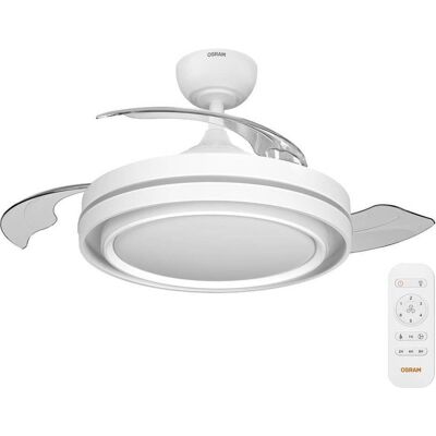 Osram Ceiling Fan Poniente 1060mm 66W CCT, Ventilator, Weiss Osram Ceiling Fan Poniente 1060mm 66W CCT, Ventilator, Weiss