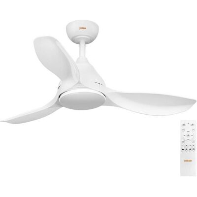 Osram Ceiling Fan Bise 1065mm 48W CCT RGB Deckenventilator 48 W (Ø) 1065 mm mi, Ventilator, Weiss Osram Ceiling Fan Bise 1065mm 48W CCT RGB Deckenventilator 48 W (Ø) 1065 mm mi, Ventilator, Weiss