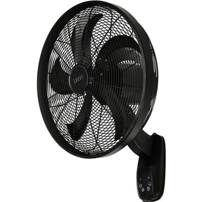 Lucci Air Glide DC WV Schwarz Wandventilator 36 W Schwarz, Ventilator, Schwarz Lucci Air Glide DC WV Schwarz Wandventilator 36 W Schwarz, Ventilator, Schwarz