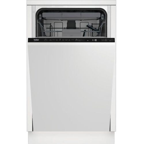 Beko BDIS 38120Q 45cm breit, Geschirrspüler Einbau, Schwarz