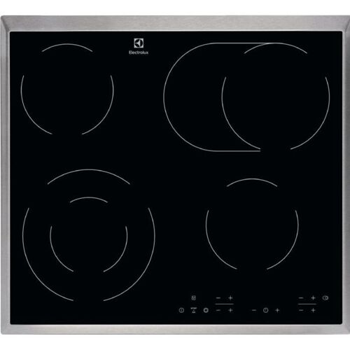 Electrolux EHF6346XOK, Kochfeld, Schwarz