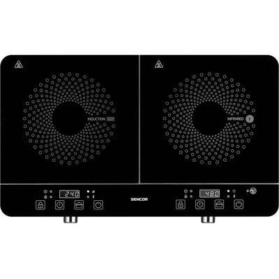 Sencor SCP 4001BK, Kochfeld, Schwarz Sencor SCP 4001BK, Kochfeld, Schwarz