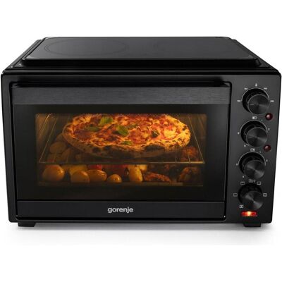 Hisense Gorenje Mini Ofen OM38GBC, Kleinbackofen, Schwarz Hisense Gorenje Mini Ofen OM38GBC, Kleinbackofen, Schwarz