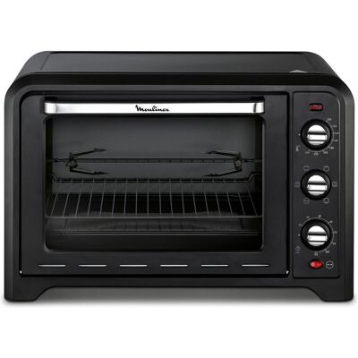 Moulinex OX485810, Kleinbackofen, Schwarz Moulinex OX485810, Kleinbackofen, Schwarz
