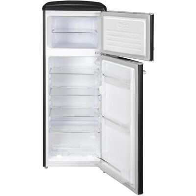 Exquisit Exqu K?hlGefr RKGC27045H160E mattschw. 811531304, Kühlschrank Freistehend, Schwarz Exquisit Exqu K?hlGefr RKGC27045H160E mattschw. 811531304, Kühlschrank Freistehend, Schwarz