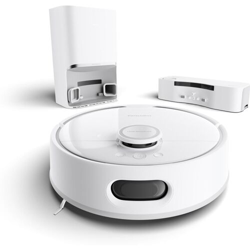SwitchBot Saugroboter S10, Staubsauger Roboter, Weiss