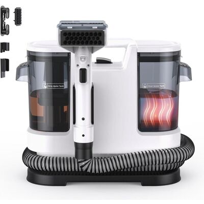Lubluelu V8 Carpet Cleaner, Polsterreiniger + Teppichreiniger, Weiss Lubluelu V8 Carpet Cleaner, Polsterreiniger + Teppichreiniger, Weiss