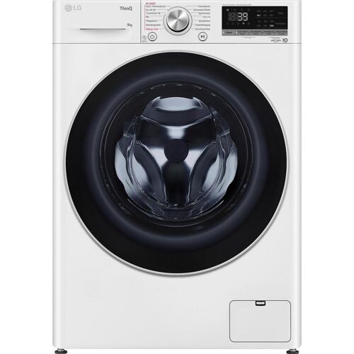 LG F6WV709P1, Waschmaschine, Weiss