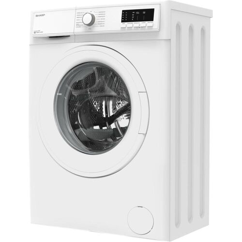Sharp ES-HFA6122WD-DE, Waschmaschine, Weiss