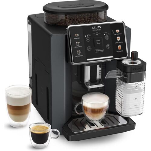 Krups EA912B10, Kaffeevollautomat, Schwarz
