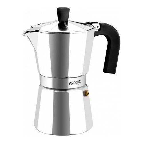 Monix M620009, Espressokocher, Silber