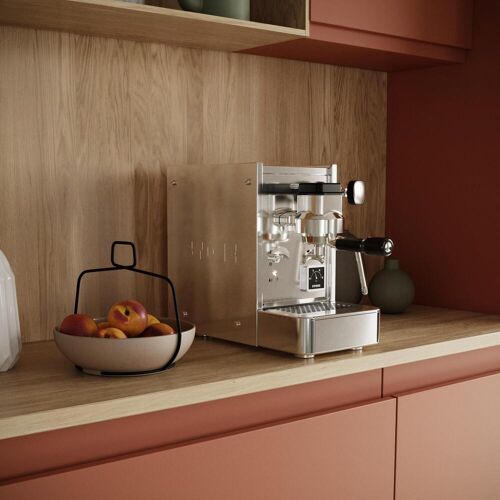 Stone Espressomaschine Lite Premium, Siebträgermaschine, Grau
