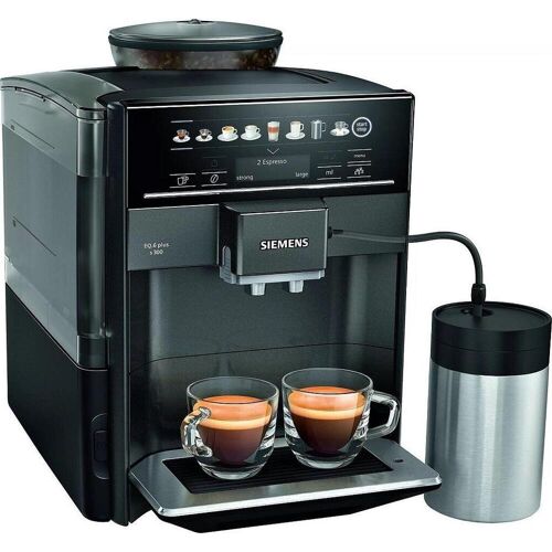 Siemens TE 653M19RW Espressomaschine, Kaffeevollautomat, Schwarz