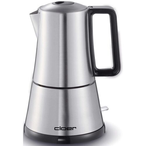 Cloer 5918, Espressokocher, Silber