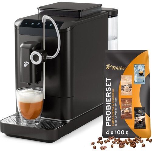 Tchibo Kaffeevollautomat Esperto2 Milk, Kaffeevollautomat, Schwarz