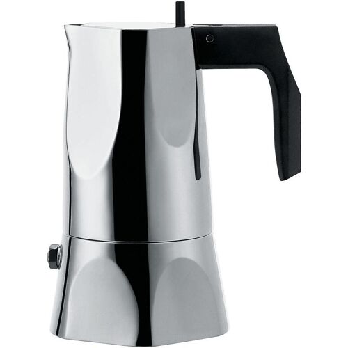 Alessi Ossidiana, Espressokocher, Silber