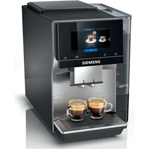 Siemens TP 705R01 Kaffeemaschine Espressomaschine, Kaffeevollautomat, Schwarz