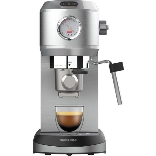 Solac CE4523, Espressokocher, Schwarz