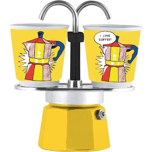 Bialetti Lichtenstein, Espressokocher, Gelb