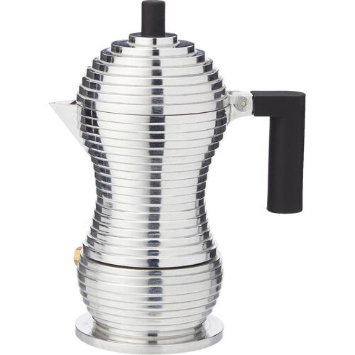 Alessi Kaffeekanne, Espressokocher, Schwarz