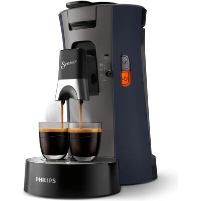 PHILIPS Senseo - Csa240 - Blau, Grau - Kaffeepadmaschine PHILIPS Senseo - Csa240 - Blau, Grau - Kaffeepadmaschine