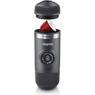 Wacaco Nanopresso + NS Adapter, Kaffeebereiter, Schwarz Wacaco Nanopresso + NS Adapter, Kaffeebereiter, Schwarz