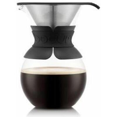 BODUM Kaffeemaschine - Manuelle Pour-Over mit Edelstahlfilter - 8 Tassen BODUM Kaffeemaschine - Manuelle Pour-Over mit Edelstahlfilter - 8 Tassen