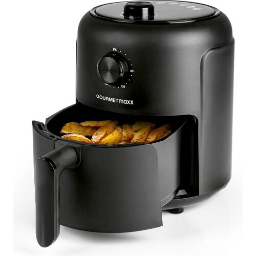 Gourmetmaxx Heissluftfritteuse, Fritteuse, Schwarz