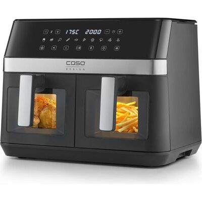 Caso - AirFry DuoChef - 14 L - Doppel-Heißluftfritteuse Caso - AirFry DuoChef - 14 L - Doppel-Heißluftfritteuse