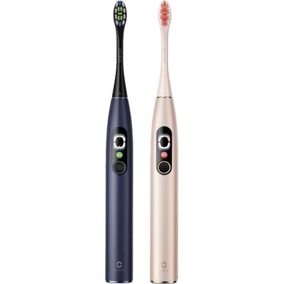 Oclean X Pro Digital Duo Set - Elektrische Zahnbürste - Blau Gold Oclean X Pro Digital Duo Set - Elektrische Zahnbürste - Blau Gold